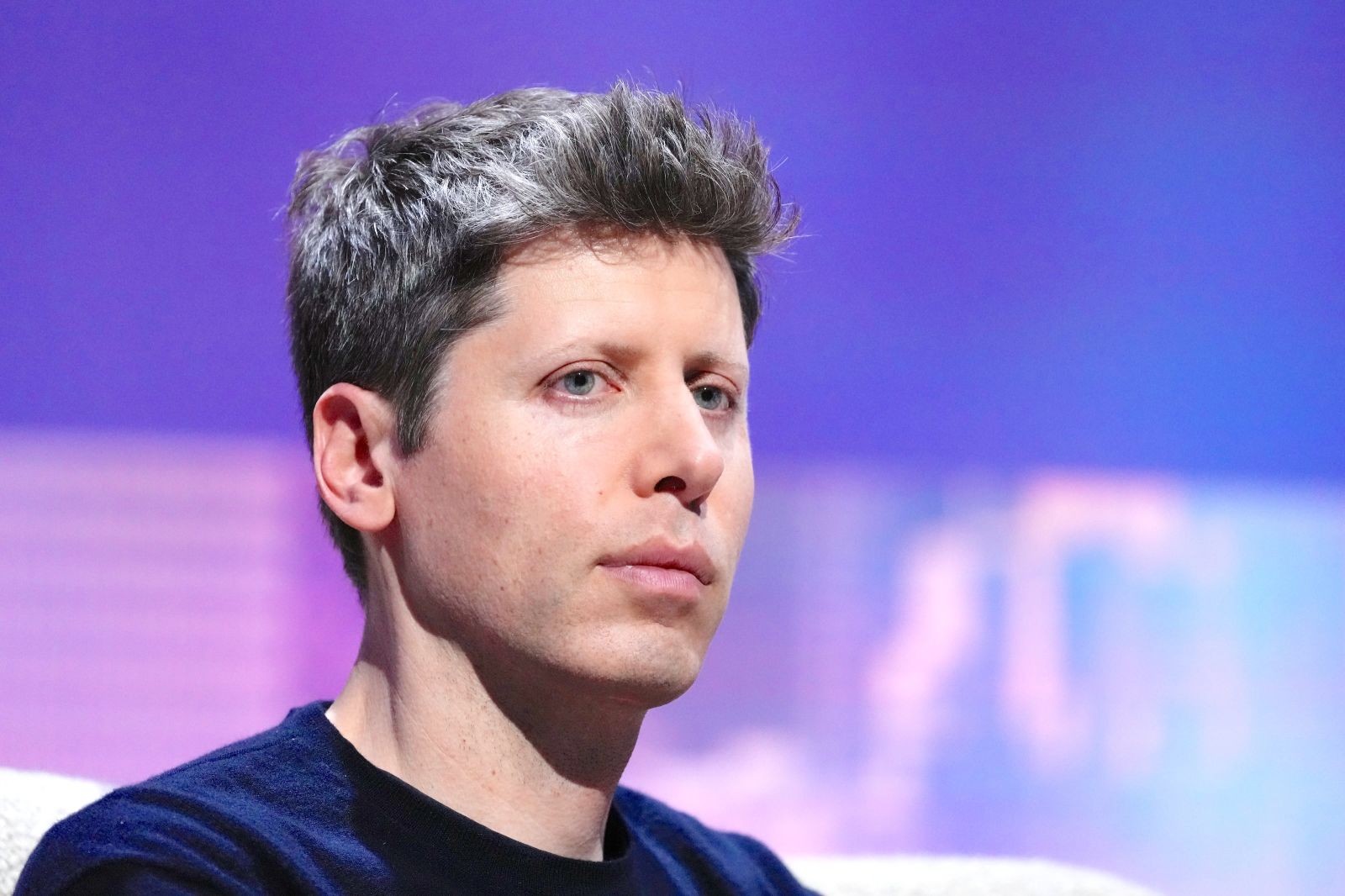 סם אלטמן, מנכ"ל OpenAI, בכנס Dreamforce 2026 בסן פרנסיסקו. צילום: David Paul Morris/Bloomberg